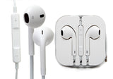 New Earphones EarBuds For iPhone 4 5 6 with Microphone and volume control - #AE-5601