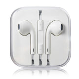 New Earphones EarBuds For iPhone 4 5 6 with Microphone and volume control - #AE-5601