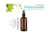 8PCS 2oz Amber Glass Small Spray Bottles Misty spray bottles - #SPRAY-330W0