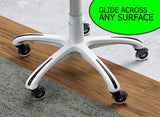 3" office chair casters wheels-set of 5 Heavy Duty 7/16" by 7/8" length - #WHEEL-05005