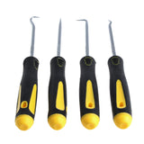4 Pcs/Set Durable Car Hook Oil Seal O-Ring Seal Remover Pick Set Craft Hand Tools - #TOKIT-99844