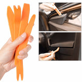 12 Pcs Plastic Car Radio Door Clip Panel Trim Dash Audio Removal Pry Kit Tool Set - #TOKIT-99812